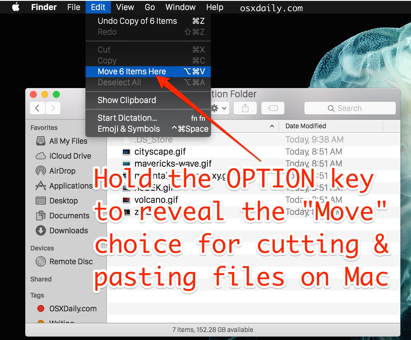 use predefined text for pasting in mac